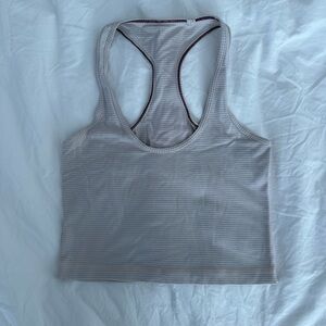 Lululemon striped tank top